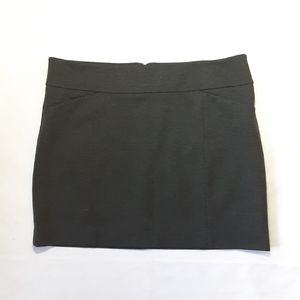 White House Black Market black gray skirt